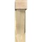 Ekena Millwork Traditional Block Rough Sawn Bracket w/ Offset Brace, Douglas Fir, 8"W x 26"D x 30"H BKT0806X26X30TRA05RDF - alternate 3